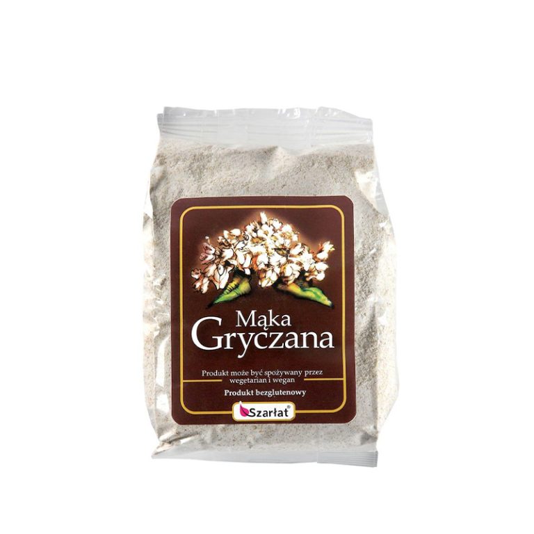 Mąka gryczana bezglutenowa 500 g Szarłat